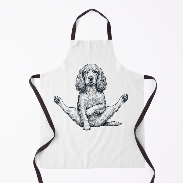 Item preview, Funny Cocker Spaniel Yoga Pose Dog Mom Lover designed and sold by DoodleTortle.