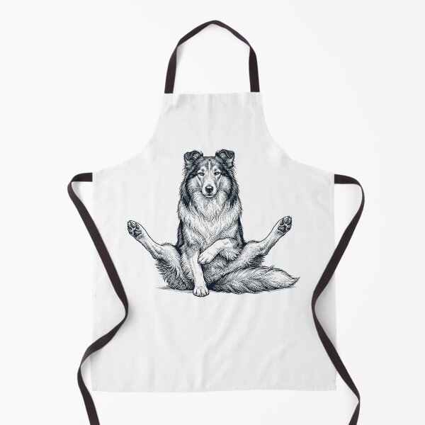 Item preview, Funny Collie Yoga Pose Dog Mom Lover designed and sold by DoodleTortle.