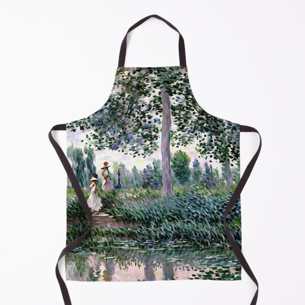 Artikelvorschau, Angeln am Fluss Epte: Ruhige Angler an einem sonnenbeschienenen Wasserweg entworfen und verkauft von artdesignsnow.