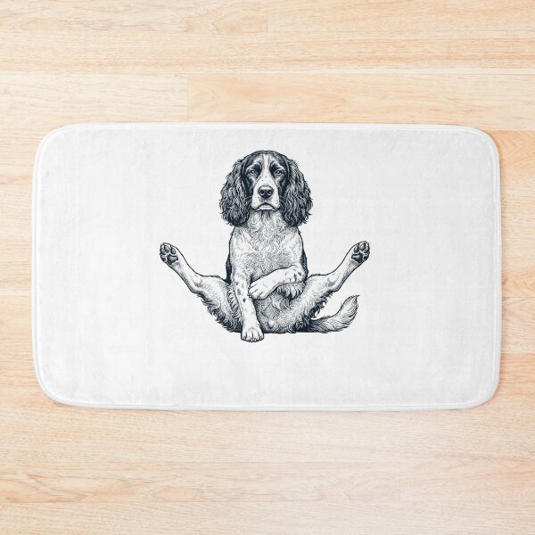 Item preview, Funny English Springer Spaniel Yoga Pose Dog Mom Lover designed and sold by DoodleTortle.