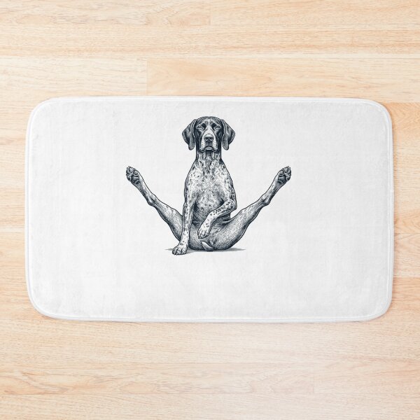 Item preview, Funny German Shorthaired Pointer Yoga Pose Dog Mom Lover designed and sold by DoodleTortle.