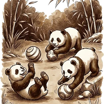 Artwork thumbnail, panda by PP&RAINBOW SHOP