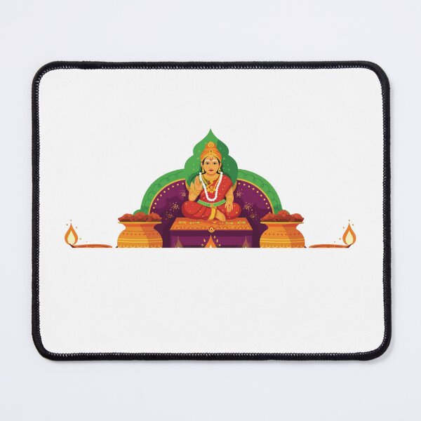 Item preview, Goddess Lakshmi Mata Auspicious Divine designed and sold by KrisGraphic45.