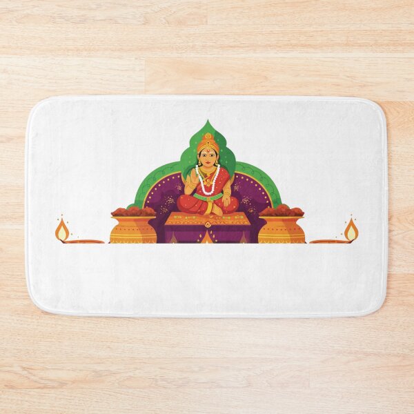 Item preview, Goddess Lakshmi Mata Auspicious Divine designed and sold by KrisGraphic45.