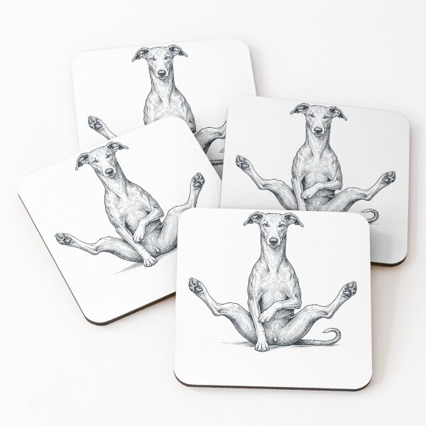 Artikelvorschau, Lustige Greyhound-Yoga-Pose – Hundemama-Liebhaberin entworfen und verkauft von DoodleTortle.
