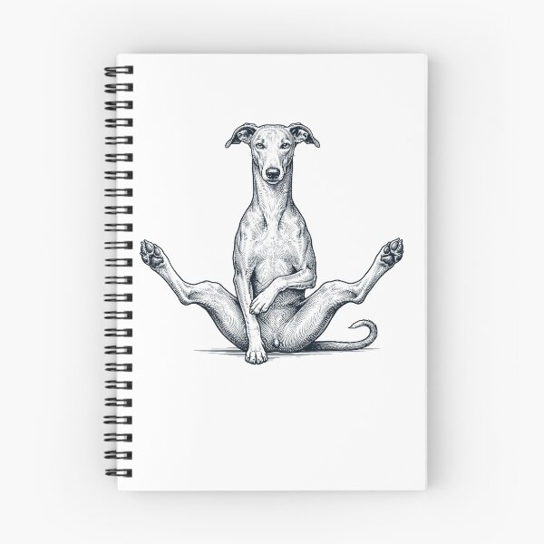 Artikelvorschau, Lustige Greyhound-Yoga-Pose – Hundemama-Liebhaberin entworfen und verkauft von DoodleTortle.
