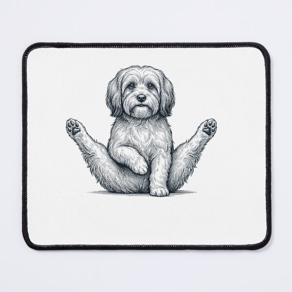 Item preview, Funny Havanese Yoga Pose Dog Mom Lover designed and sold by DoodleTortle.