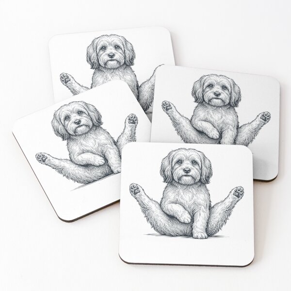 Item preview, Funny Havanese Yoga Pose Dog Mom Lover designed and sold by DoodleTortle.