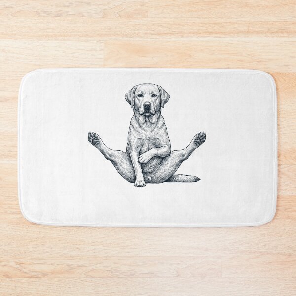 Artikelvorschau, Lustige Labrador-Yoga-Pose – Hundemama-Liebhaberin entworfen und verkauft von DoodleTortle.