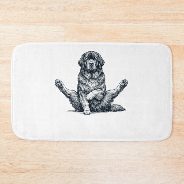 Item preview, Funny Newfoundland Yoga Pose Dog Mom Lover designed and sold by DoodleTortle.