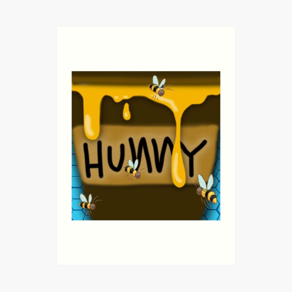 Hunny Pot © GraphicLoveShop Art Print for Sale by graphicloveshop