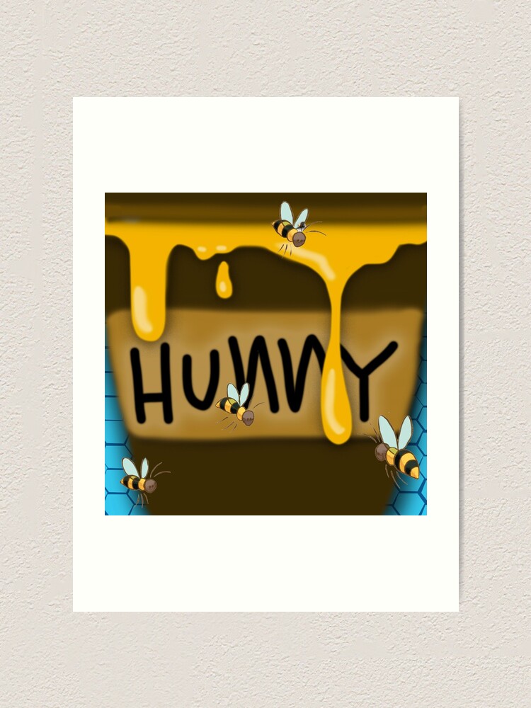 Hunny Pot © GraphicLoveShop | Art Print