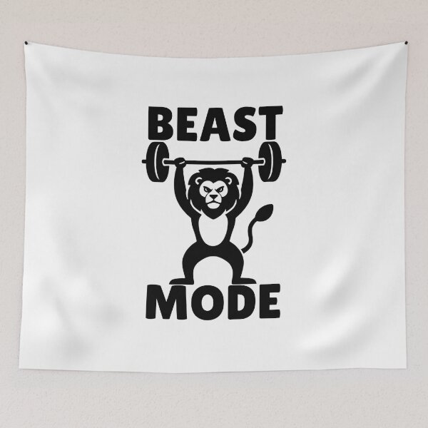 Item preview, Beast Mode Gym Lion Lifting designed and sold by HYPNK.