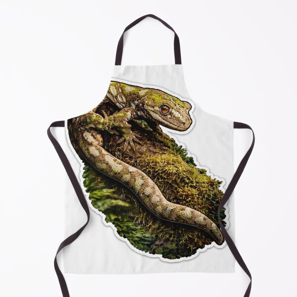 Item preview, Nelson Lakes Gecko Sticker – New Zealand Native Lizard, Moody Forest Wildlife Aesthetic designed and sold by NocturnalNook.