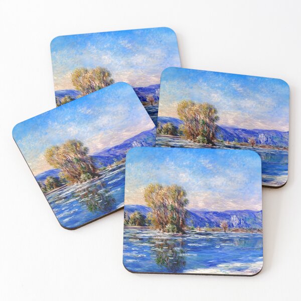 Item preview, Floating Ice near Bennecourt: Fragmented Winter Floes Drifting designed and sold by artdesignsnow.
