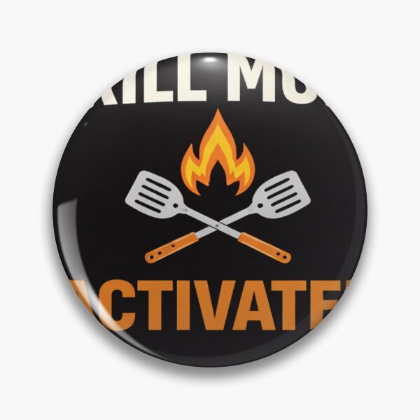 Item preview, Grill Mode Activated Shirt Funny BBQ Grilling Dad Gift Barbecue T-Shirt designed and sold by MoosElkPL.
