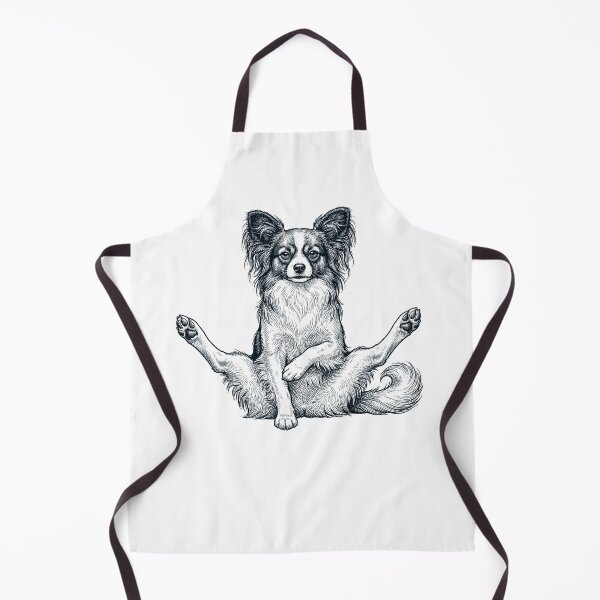 Item preview, Funny Papillon Yoga Pose Dog Mom Lover designed and sold by DoodleTortle.