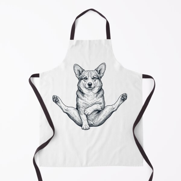Item preview, Funny Pembroke Welsh Corgi Yoga Pose Dog Mom Lover designed and sold by DoodleTortle.
