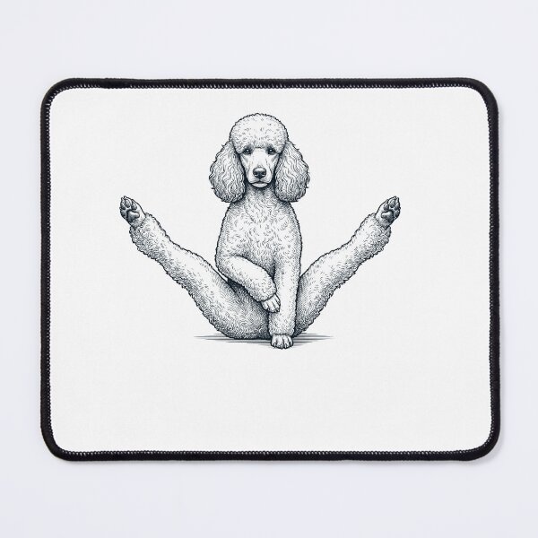 Item preview, Funny Poodle Yoga Pose Dog Mom Lover designed and sold by DoodleTortle.