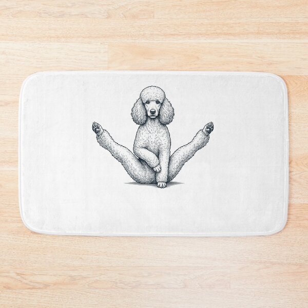 Item preview, Funny Poodle Yoga Pose Dog Mom Lover designed and sold by DoodleTortle.