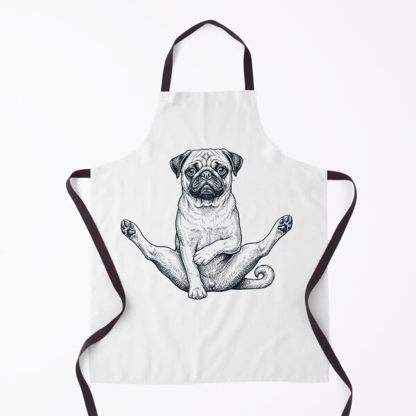 Item preview, Funny Pug Yoga Pose Dog Mom Lover designed and sold by DoodleTortle.