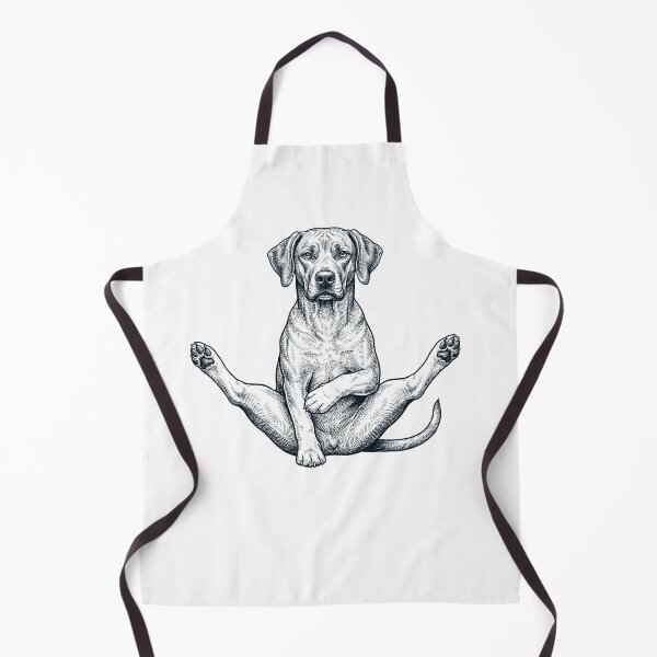 Item preview, Funny Rhodesian Ridgeback Yoga Pose Dog Mom Lover designed and sold by DoodleTortle.