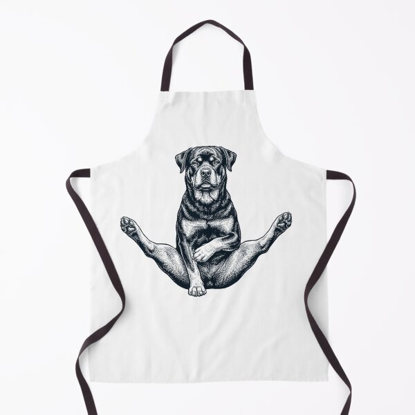Artikelvorschau, Lustige Rottweiler-Yoga-Pose – Hundemama-Liebhaberin entworfen und verkauft von DoodleTortle.