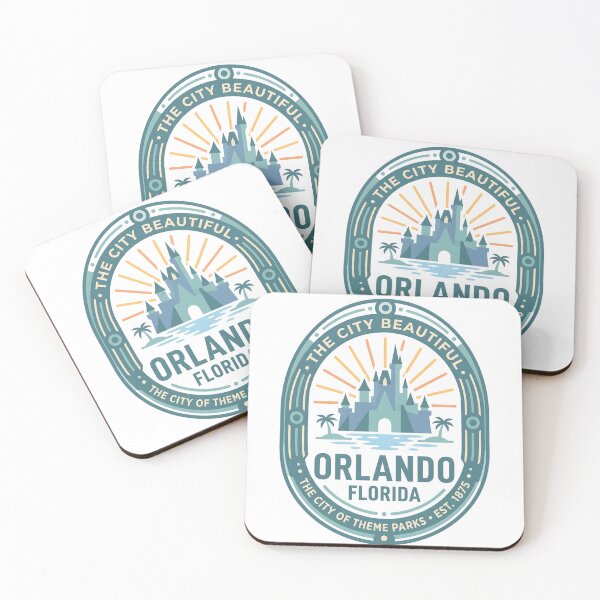 Item preview, Orlando Florida Aesthetic Graphic – City Beautiful Vintage Style designed and sold by SpiritAdventure.