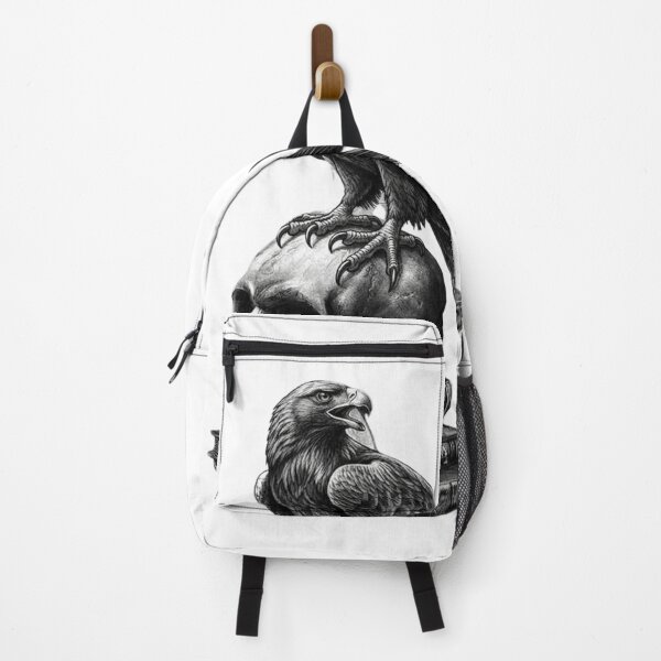 Item preview, Gothic Eagle Perched on Human Skull and Occult Books designed and sold by Jbantan.