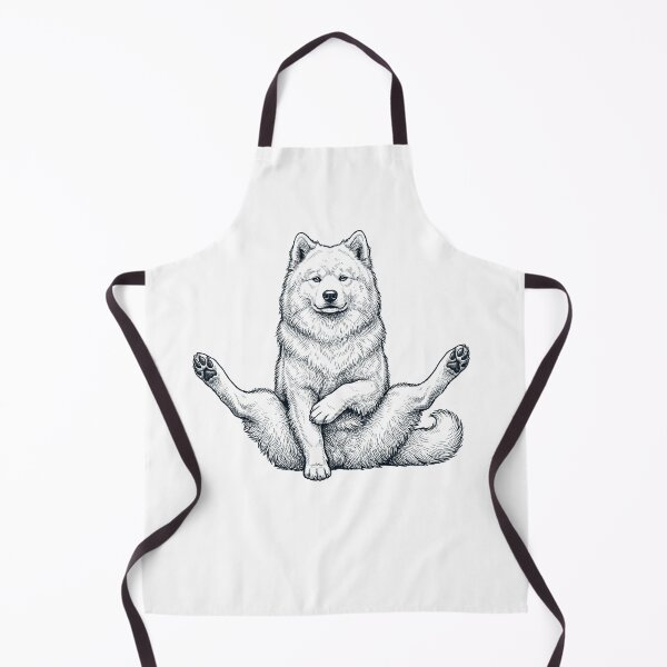 Item preview, Funny Samoyed Yoga Pose Dog Mom Lover designed and sold by DoodleTortle.