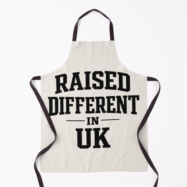 Item preview, Raised Different in UK Shirt – Premium British Heritage Typography designed and sold by POD DYNASTY.