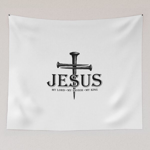 Item preview, Jesus My Lord My Savior My King  designed and sold by Thread&Fable.