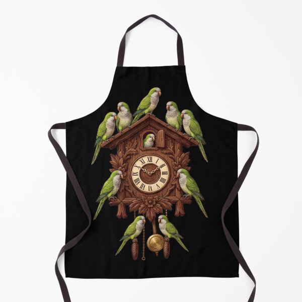 Item preview, Funny Quaker Parrot Clock Mom Dad Lover designed and sold by TerryConnells.
