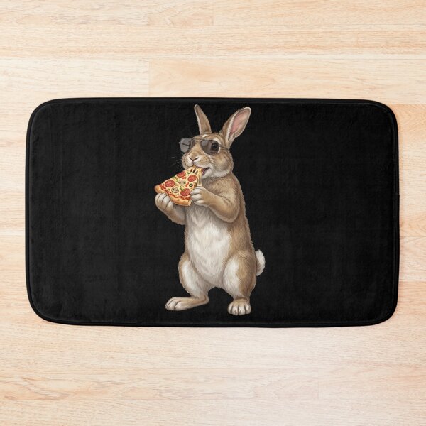 Item preview, Funny Rabbit Eating Pizza Animal Lover designed and sold by TerryConnells.
