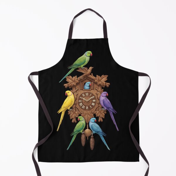 Item preview, Funny Ringneck Parakeet Parrot Clock Mom Dad Lover designed and sold by TerryConnells.