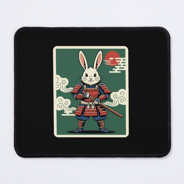 Item preview, Samurai Bunny Warrior Japanese Style Cute designed and sold by JordynLadukeg65.