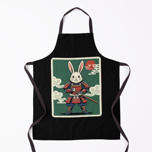 Item preview, Samurai Bunny Warrior Japanese Style Cute designed and sold by JordynLadukeg65.