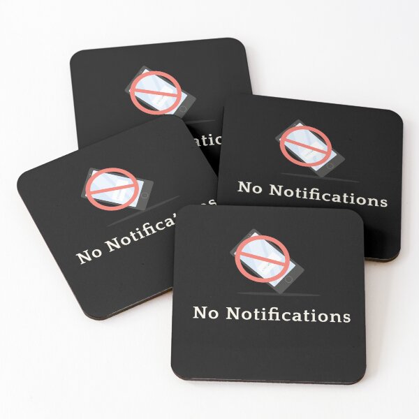 Item preview, No Notifications | Do Not Disturb | Introvert Minimal Aesthetic designed and sold by NeonGrain.