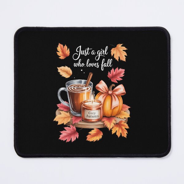 Item preview, Just A Girl Who Loves Fall Leaves Latte Pumpkin Cozy Autumn designed and sold by FaithAbbott.