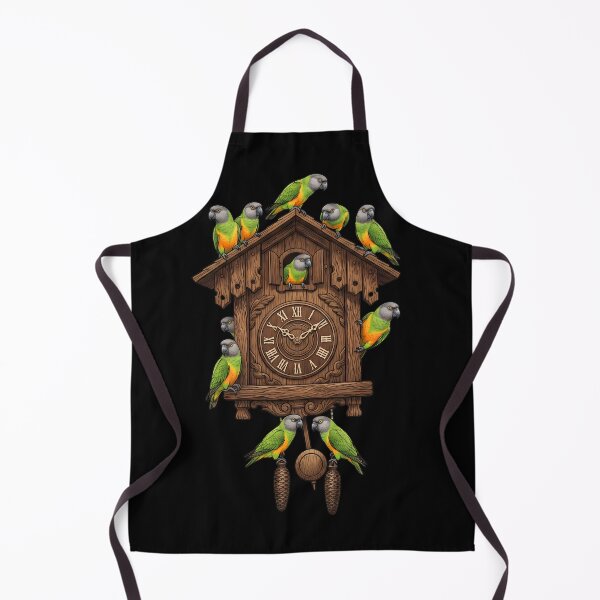 Item preview, Funny Senegal Parrot Clock Mom Dad Lover designed and sold by TerryConnells.