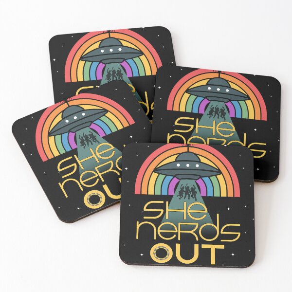 Item preview,  She Nerds Out Logo New designed and sold by RtRazor.