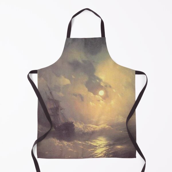Item preview, Tempest on the sea at night designed and sold by SharonTheFirst.