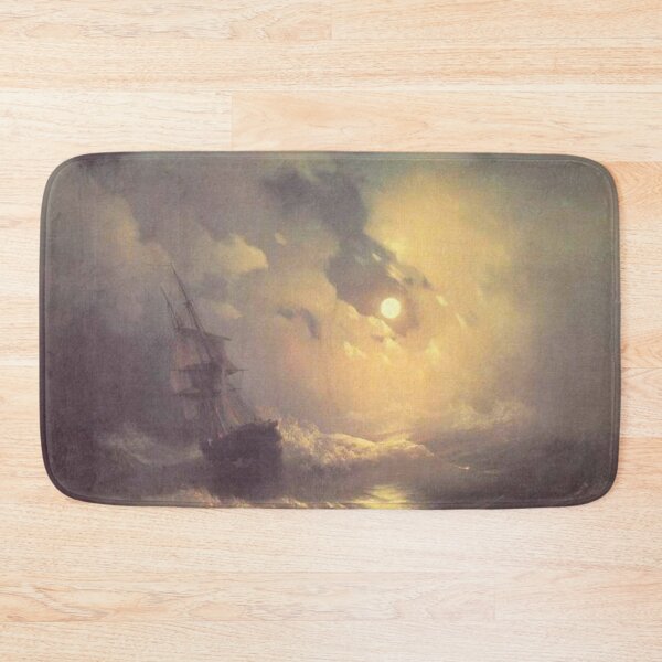 Item preview, Tempest on the sea at night designed and sold by SharonTheFirst.