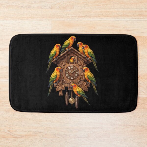 Item preview, Funny Sun Conure Parrot Clock Mom Dad Lover designed and sold by TerryConnells.