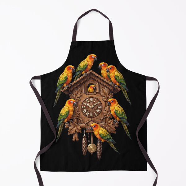 Item preview, Funny Sun Conure Parrot Clock Mom Dad Lover designed and sold by TerryConnells.