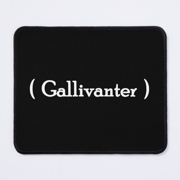 Item preview, Iconic Label - "Gallivanter" White Lettering designed and sold by cousinbessie.