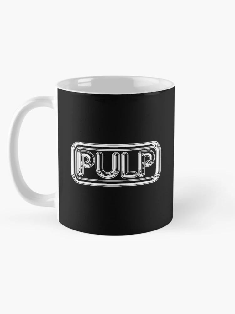 Thumbnail 5 of 6, Coffee Mug, Pulp Rounded Black Logo designed and sold by RtRazor.