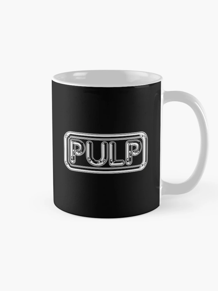 Thumbnail 3 of 6, Coffee Mug, Pulp Rounded Black Logo designed and sold by RtRazor.