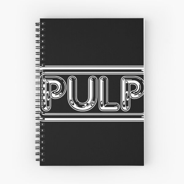 Aperçu de l'œuvre Logo Pulp arrondi noir créée et vendue par RtRazor.