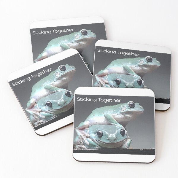 Item preview, Frogs Stick Together Photograph designed and sold by FeelingFroggyUS.